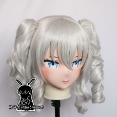 (RB315)Customize Full Head Quality Handmade Female/Girl Resin Japanese Anime Cartoon Character Kig Cosplay Kigurumi Mask
